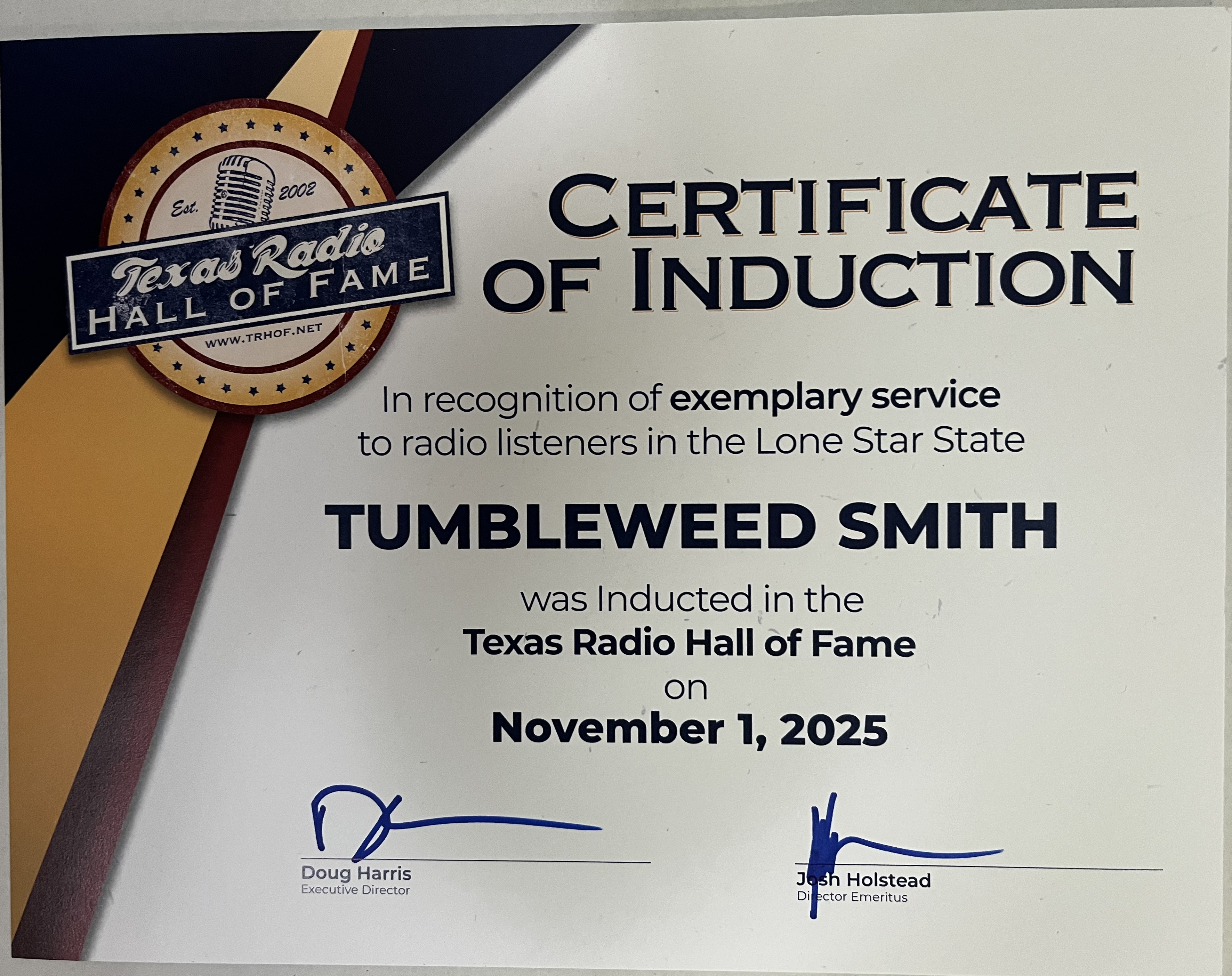 Texas Radio Hall of Fame